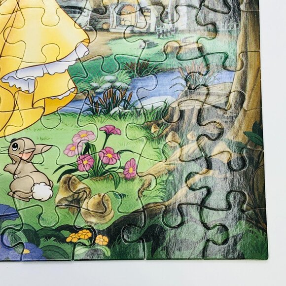 Vintage 1999 Mattel SNOW WHITE Jigsaw Puzzle 100 Piece COMPLETE - Walt Disney - Picture 6 of 10